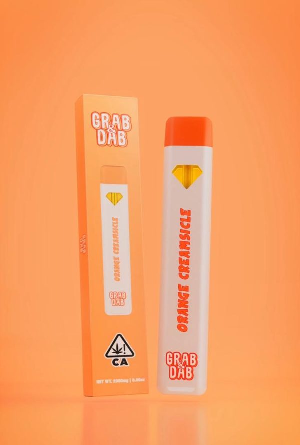 GRAB & DAB ORANGE CREAMSICLE DISPOSABLE