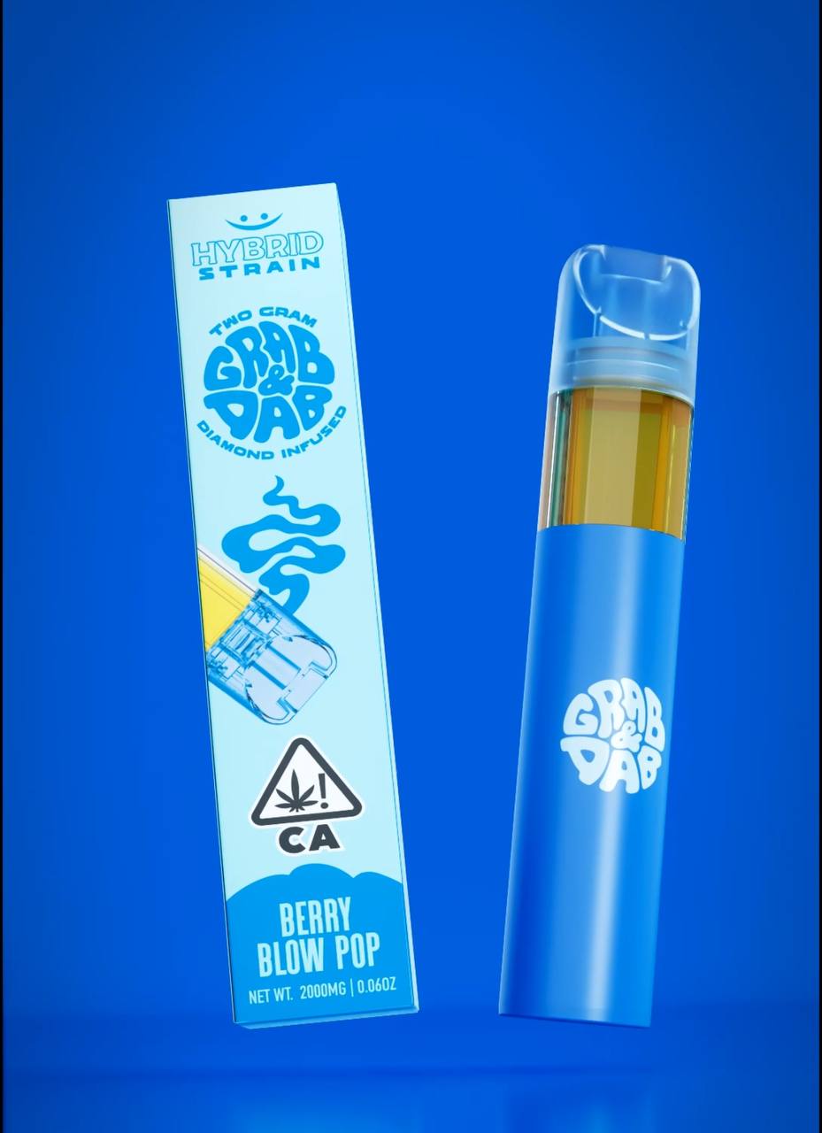 GRAB & DAB BERRY BLOW DISPOOSABLE
