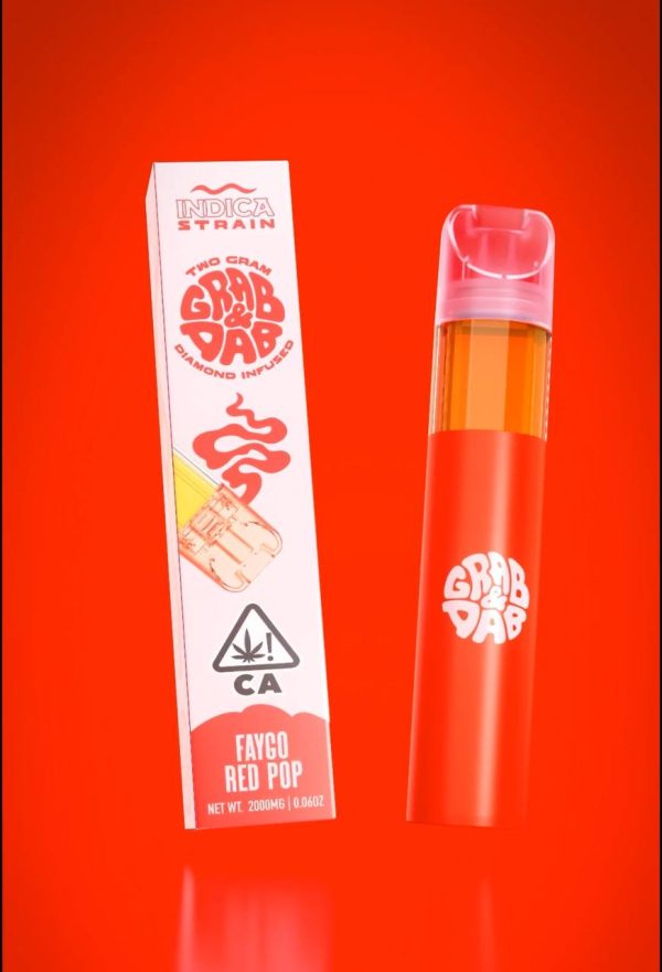 GRAB & DAB FAYGO RED POP DISPOSABLE