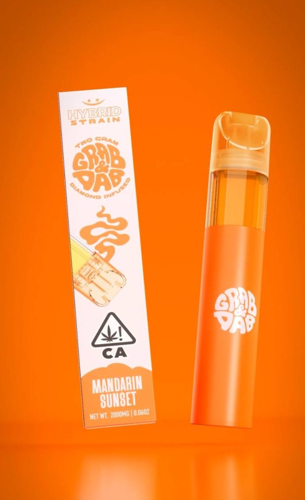 Grab & Dab Mandarin Sunset Disposable