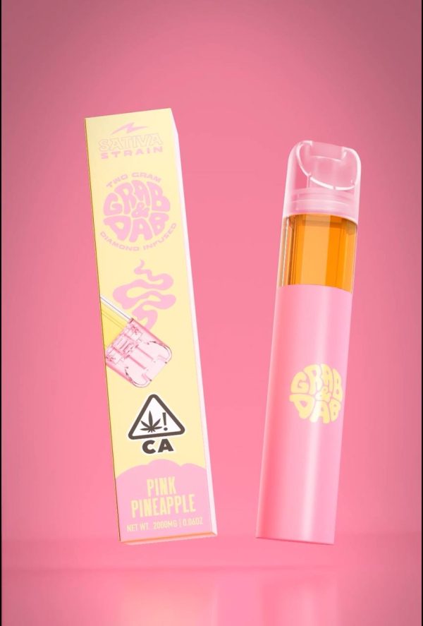 Grab & Dab Pink Pineapple Disposable