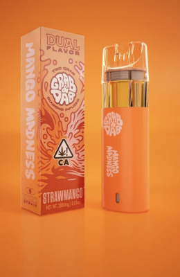Grab And Dab Straw Mango