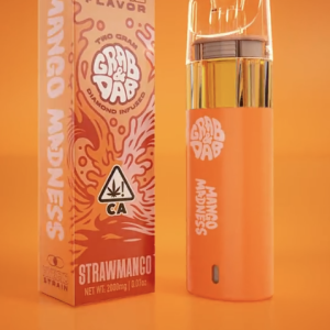 Grab And Dab Straw Mango